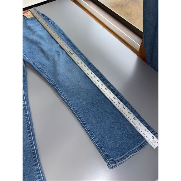 Levi’s wedgie straight high rise button fly jeans size 31 new - Picture 8 of 15